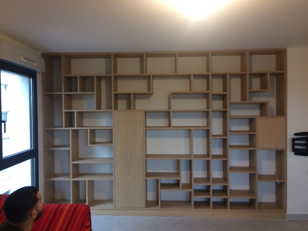 Bibliothéques en chêne