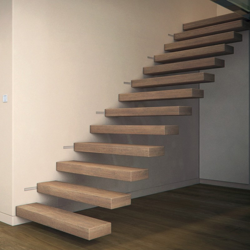 escalier suspendu
